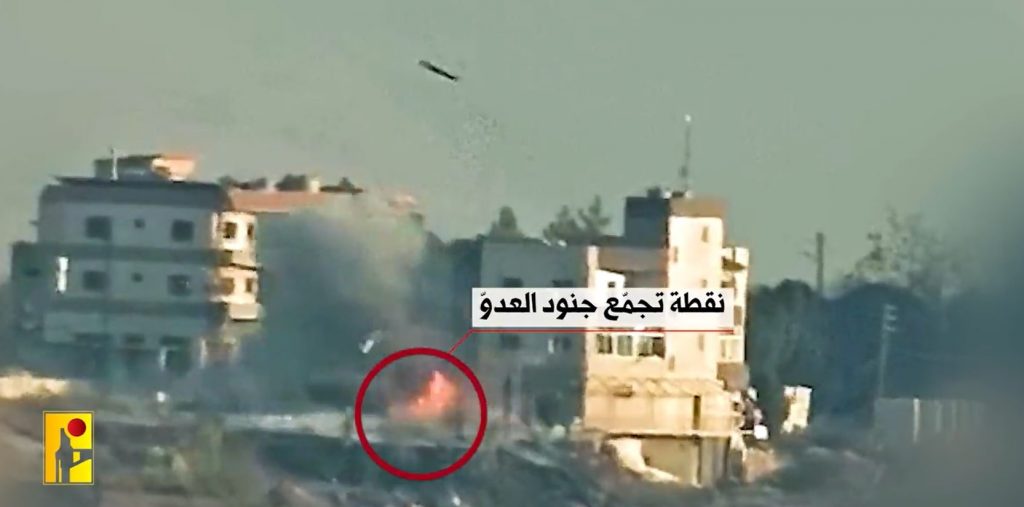 Israeli soldiers Hezbollah Missile